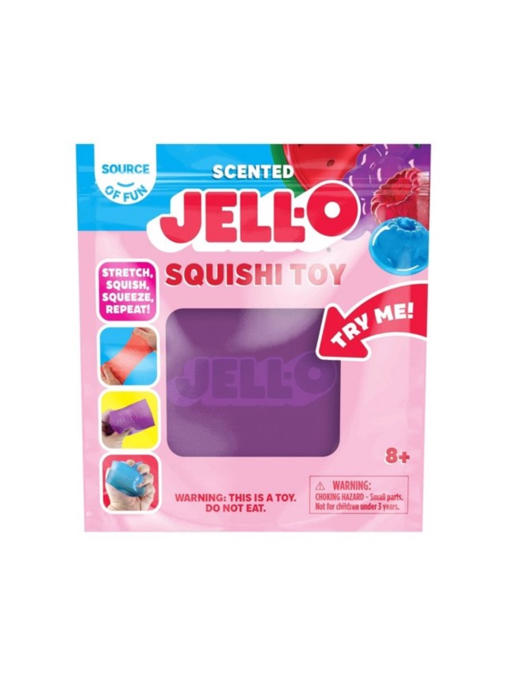 Scented Purple Squishi Toy - Kids Stress Relief Toy